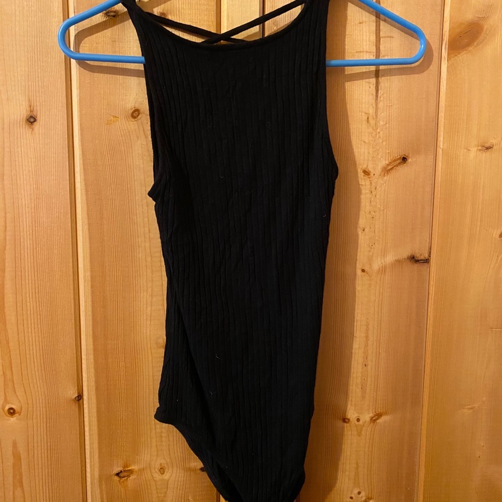 Backless Strappy Bodysuit